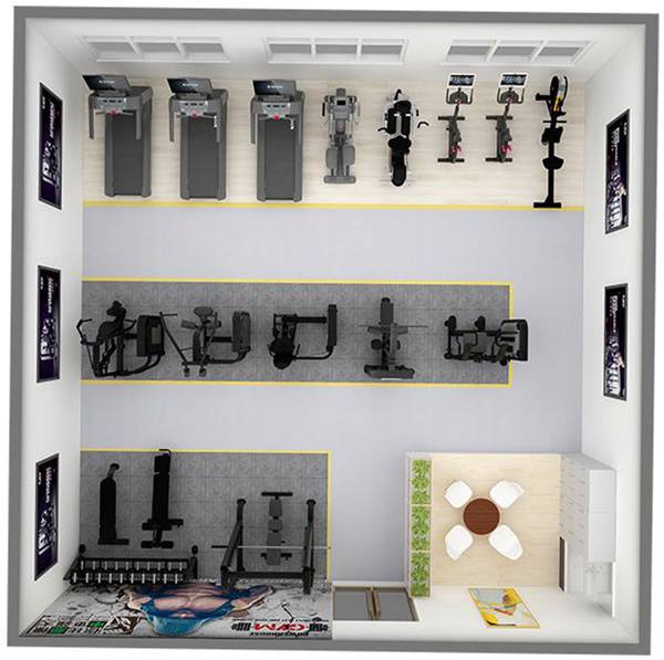 100平方健身房配置方案-广西今年会jinnianhui体育健身器材有限公司 100平方健身房配置方案-广西今年会jinnianhui体育健身器材有限公司